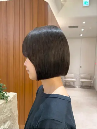 ミディアム カラー 田中航平/渋谷ボブ/ レイヤーボブのヘアスタイル