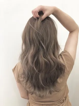 ロング カラー ヘアアレンジ Asian Hair &Eyebrowのヘアスタイル