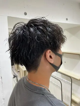 ショート メンズ カラーが上手い 辻悠月のヘアスタイル