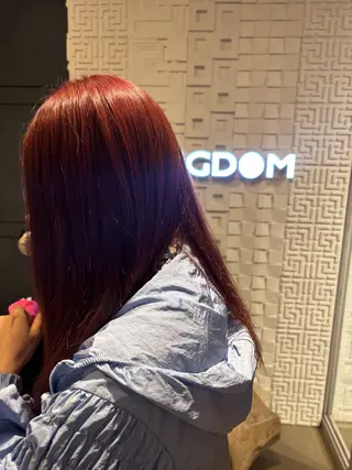 ロング kingdom青山店 小宮愛理のヘアスタイル