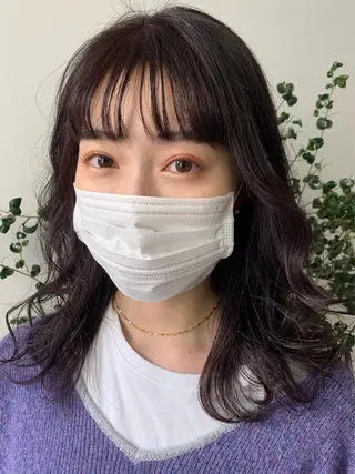 セミロング カラー 【淡色color/ nail】maikoのネイルデザイン