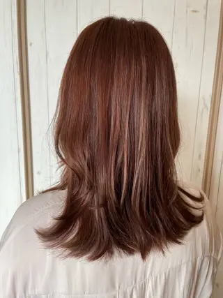 セミロング ase.糸島店 MAIのヘアスタイル
