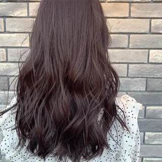 ロング 眞名子 瑞紀のヘアスタイル