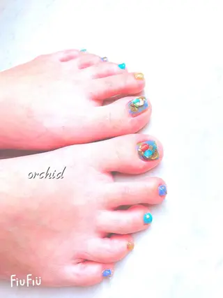 ネイル orchid ♡オーキッドのネイルデザイン