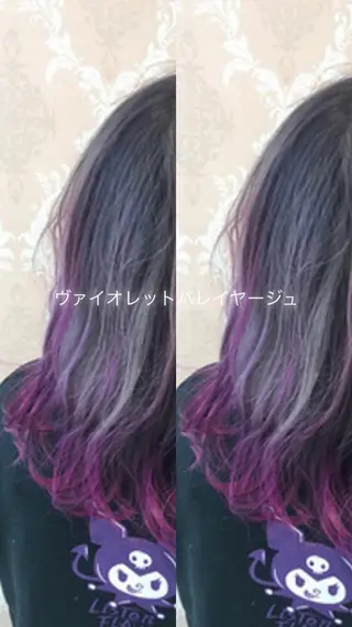 ミディアム カラー 山田 海斗のヘアスタイル