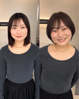 ショート 峠 祐樹のヘアスタイル