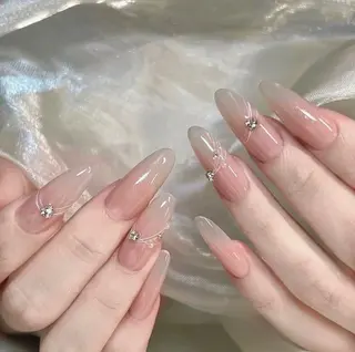 ネイル AND Nail 長さだし専門店のネイルデザイン