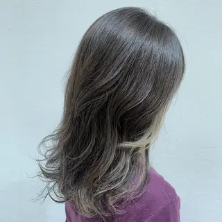 セミロング カラー REM【阿佐ヶ谷】 MEGUのヘアスタイル
