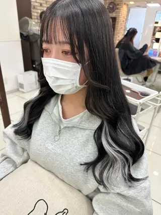 ロング シールエクステ✨️韓 国羽エクステ🪽和希のヘアスタイル