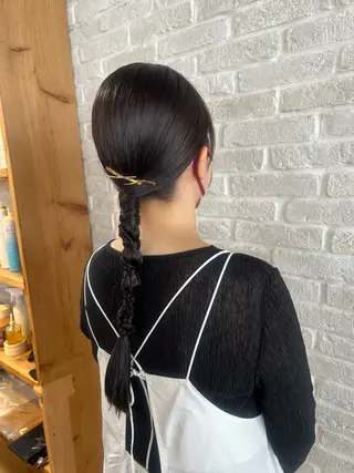 ロング ヘアアレンジ Topstylist YUKIのヘアスタイル