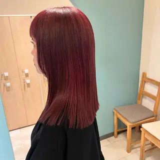 セミロング ボブ／ スパ／Rei🍒のヘアスタイル