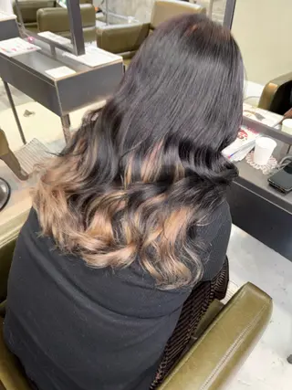 セミロング ギャル作る若ママ💓 hinayoのヘアスタイル