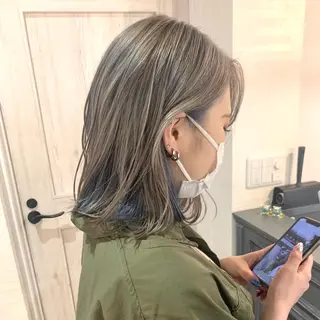 ミディアム ムラヨシ ショータのヘアスタイル