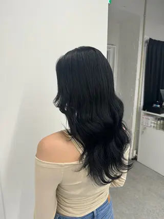 ロング カラー 🐭 MIKITO🐭のヘアスタイル