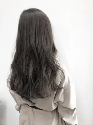 ロング カラー パーマ ヘアアレンジ ブリーチカラー🔥 パーマ【佐々木凌平】のヘアスタイル