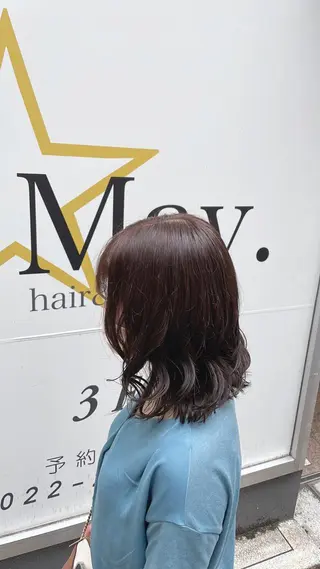 ミディアム ❄️薄 仁❄️のヘアスタイル