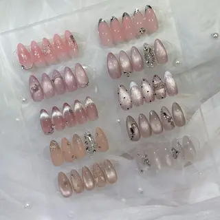 ネイル mau🩵nail 堺筋本町｜心斎橋のネイルデザイン