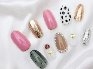 ネイル 西岡 杏のネイルデザイン