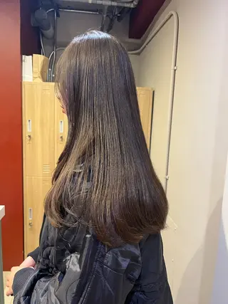 カラー レイヤーカット🍏 オリーブ/ののかのヘアスタイル