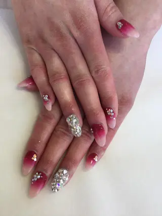 ネイル 💎🐰 saki. m 🐰💎のネイルデザイン