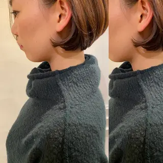 ショート カラー ヘアアレンジ 小林 佳祐のヘアスタイル