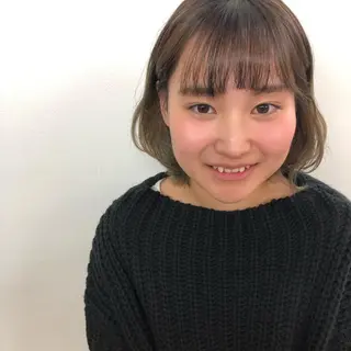 ミディアム カラー ktwo/難波 /似合わせ/木浦のヘアスタイル
