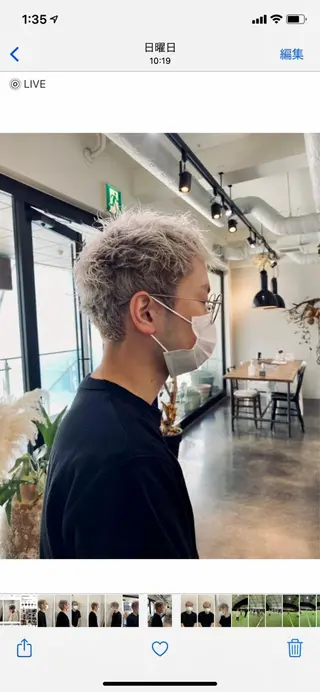 ショート 宮腰 瑠果のヘアスタイル