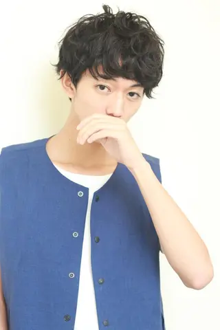 ショート カラー パーマ 【白髪ぼかし 専門GBG】自由が丘のヘアスタイル