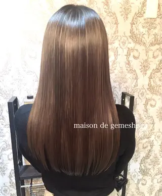 ロング カラー 🗝髪質改善×カット 🪄Ji_yeongのヘアスタイル