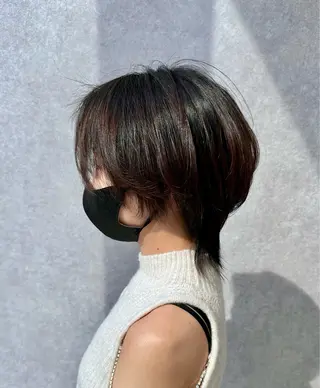 ショート 【𝐀𝐬𝐡大森】 石崎竜祐のヘアスタイル