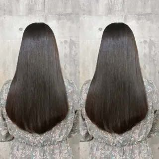 セミロング 髪質カラー特化 akiのヘアスタイル