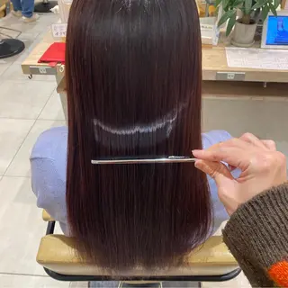 ロング ⭐️⭐️縮毛矯正の スペシャリスト松本✨のヘアスタイル