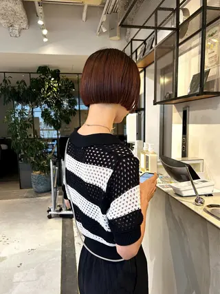 ショート 津葉井 麗奈のヘアスタイル