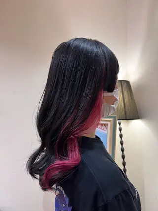 ロング カラー 韓国スタイル🫧 サーシャのヘアスタイル