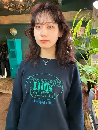セミロング vivre libreのヘアスタイル