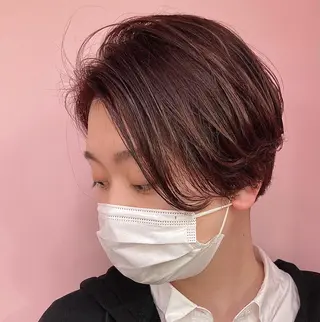 ショート パーマ ✨髪質改善縮毛矯正✨ 宇田川修平のヘアスタイル