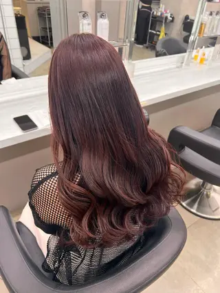 ミディアム 💖札幌カラー 指名No.1💖玲奈のヘアスタイル