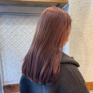 ロング カラー ヘアアレンジ 押切 響　のヘアスタイル