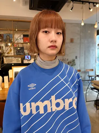 ミディアム 高円寺 utuwa🌟まなみのヘアスタイル