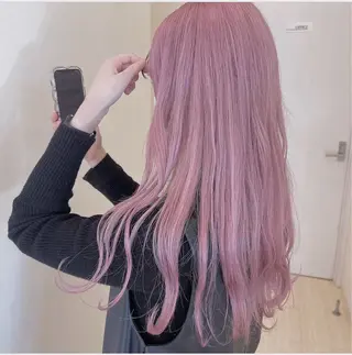 ロング カラー 石黒 晴香のヘアスタイル