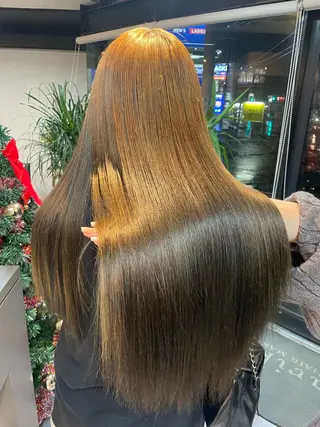 ロング カラー arika りなのヘアスタイル