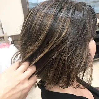 ショート カラー Lien 深井店のヘアスタイル