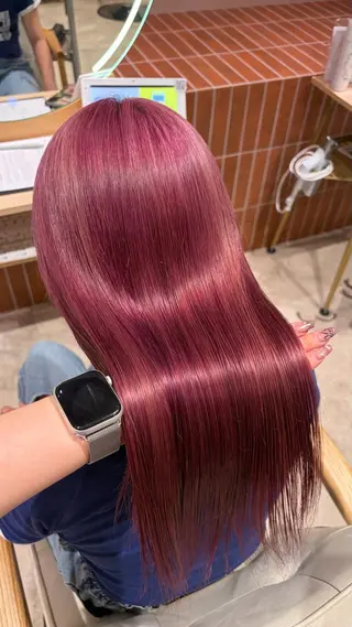ロング カラー 🎀暖色カラー/ ハナ🎀のヘアスタイル