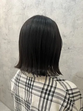 ミディアム yuite RINAのヘアスタイル