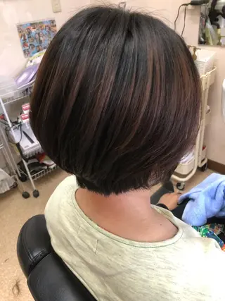ショート 石塚 浩のヘアスタイル
