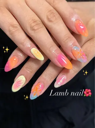 ネイル Lambnail所属・Lamb nail maiのネイルデザイン
