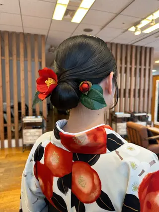 セミロング iroha/大阪梅田 /ニュアンスカラーのヘアスタイル