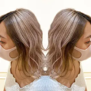 ミディアム カラー ご予約 宜しくお願いします！のヘアスタイル