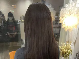 ロング カラー 寺尾 遥のヘアスタイル