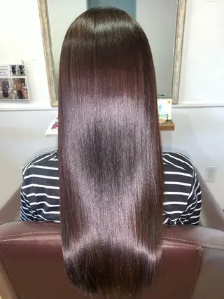 ロング 髪質改善エイジングケ ア専門美容室チアフルのヘアスタイル